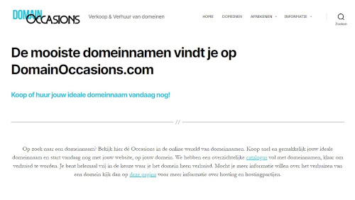 Domainoccasions.com
